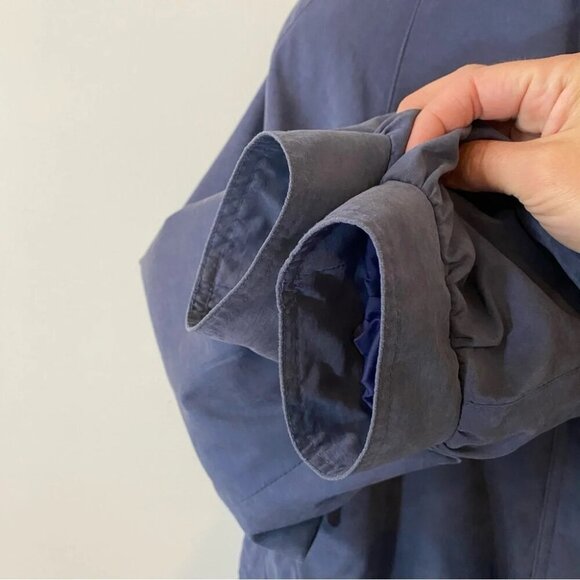 Vintage 1980s Eaton Novelti Bomber Jacket with Vented Design in Faux Suede - Picture 7 of 17